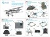 Quinta Studio QD32115 Fairey Swordfish Mk.I 3D-Printed & coloured Interior on decal paper (Trumpeter) 1/32